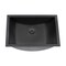 Ruvati 18 x 12 inch Gunmetal Black Stainless Steel Rectangular Bathroom Sink Undermount RVH6110BL - alternate 9
